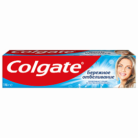 Зубная паста Colgate Бережное отбеливание с фтором и кальцием 100 мл