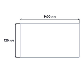 Стол прямой Riva А.СП-3 (венге, 1400х720х750 мм)