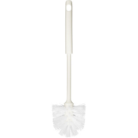 Ёршик для унитаза Spin&clean WC Soul с подставкой из пластика цилиндрический айвори