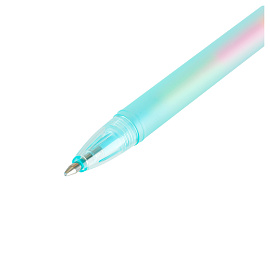 Ручка гелевая MESHU "Bear and Rabbit" радужная, 0,7мм