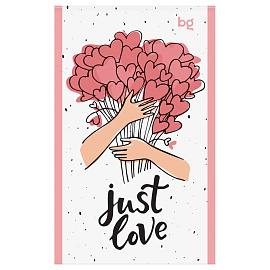 Блокнот А6 32л., на скрепке BG "Девчачьи радости