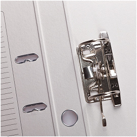 Папка-регистратор OfficeSpace, 50мм, мрамор, красная фото Папка-регистратор OfficeSpace, 50мм, мрамор, красная