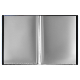 Папка с 30 вкладышами OfficeSpace "Вита" А4, 17мм, 500мкм, пластик, черная фото Папка с 30 вкладышами OfficeSpace "Вита" А4, 17мм, 500мкм, пластик, черная