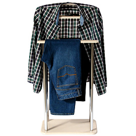 Вешалка костюмная Элдридж (дуб беленый)