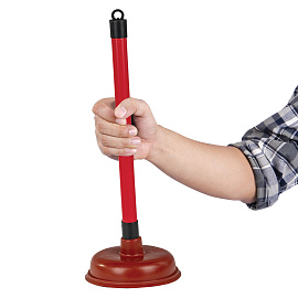 Вантуз LAIMA, диаметр 15 см, высота 35 см, 603635 фото Вантуз LAIMA, диаметр 15 см, высота 35 см, 603635