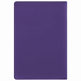 Обложка для паспорта STAFF, бархатный полиуретан, "Бабочки", фиолетовая, 237618