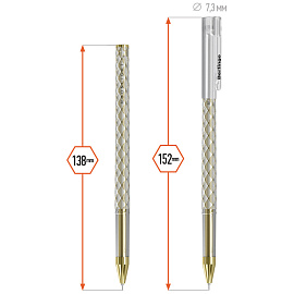 Ручка гелевая Berlingo "Moonlight" черная, 0,5мм, корпус ассорти