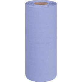 Бумага протирочная в рулонe Luscan Professional W1 200 листов 24.5x26 см голубая 2-слойная
