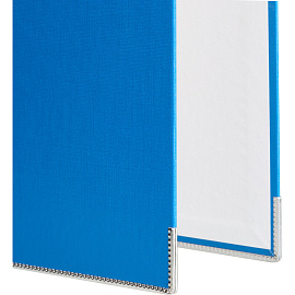 Папка-регистратор Attache 75 мм cиняя бумвинил/бумага с защитным уголком