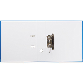 Папка-регистратор Attache 75 мм cиняя бумвинил/бумага с защитным уголком