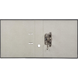 Папка-регистратор Attache 75 мм чёрная бумвинил/бумага с защитным уголком