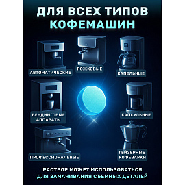 Таблетки для очистки кофемашин 12 шт., CLEAN&FRESH, Ck1m12