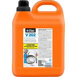 Средство для ручного мытья посуды Effect СХЗ Vita V202 5 л (концентрат) фото Средство для ручного мытья посуды Effect СХЗ Vita V202 5 л (концентрат)