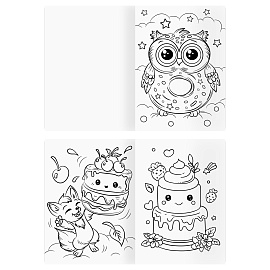 Раскраска А4, 16 стр., ТРИ СОВЫ "Для девочек