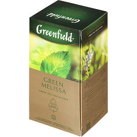 Чай зеленый Greenfield Green Melissa 25 пакетиков