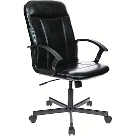 Кресло для руководителя Easy Chair 563 TPU черное (искусственная кожа, металл)