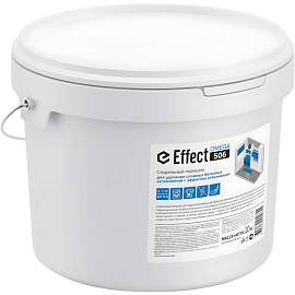 Порошок стиральный автомат Effect Omega для удаления сложных белковых загрязнений с эффектом отбеливания, 10 кг для белого белья