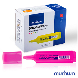 Текстовыделитель MunHwa UnderLine розовый (толщина линии 1-5 мм) фото Текстовыделитель MunHwa UnderLine розовый (толщина линии 1-5 мм)