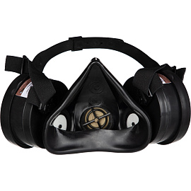 Полумаска РУ-60М марка размер универсальный в комплекте со сменными фильтрами А1Р1