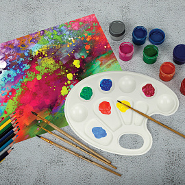 Палитра для рисования, ПХ-1 фото Палитра для рисования, ПХ-1