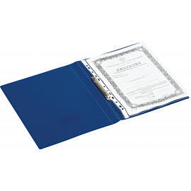 Папка на 2-х кольцах Выбор есть (Attache Economy) 25 мм синяя до 150 листов (пластик 0.4 мм)