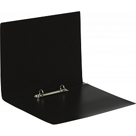 Папка на 2-х кольцах Attache Economy 25 мм черная до 150 листов (пластик 0.4 мм)