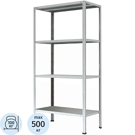 Стеллаж металлический Cobalt МС-1854 (4 полки, 1000х500х1800)