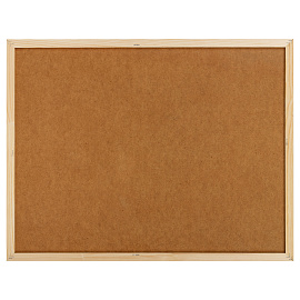 Доска магнитно-меловая OfficeSpace, 45*60см, деревянная рамка