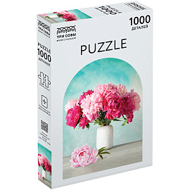 Пазл 1000 эл. ТРИ СОВЫ "Пионы