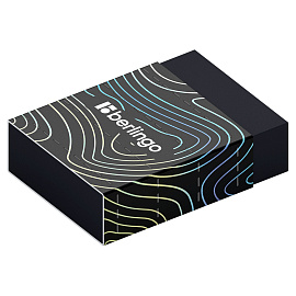 Ластик Berlingo "Electric", Eco-PVC, картонный держатель, 45*32*11мм