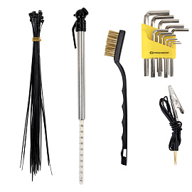 Набор инструментов для автомобиля, 122 предмета, пластиковый кейс, ГРАНДМАСТЕР, 671335