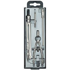 Готовальня Глобус Technicа (корпус серебристый, НЧ5-70-50)