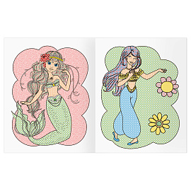 Раскраска водная 200*250, 8 стр., ТРИ СОВЫ "Раскрась водой. Принцессы фото Раскраска водная 200*250, 8 стр., ТРИ СОВЫ "Раскрась водой. Принцессы