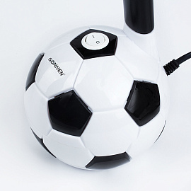 Настольная лампа / светильник SONNEN OU-503, на подставке, цоколь Е27, "Мяч", белый, 236675