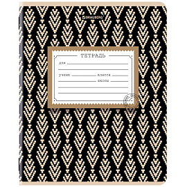 Тетрадь 12 л. BRAUBERG линия, обложка картон, TEXTURE, 107279