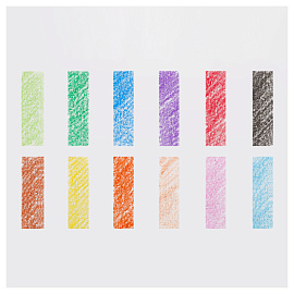 Карандаши восковые Faber-Castell, 12цв., выкручивающийся стержень, картон. упаковка, европодвес