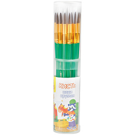 Кисть пони, Мульти-Пульти, круглая №05 фото Кисть пони, Мульти-Пульти, круглая №05