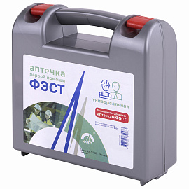 Аптечка первой помощи офисная ФЭСТ до 7 человек (бокс пластиковый)