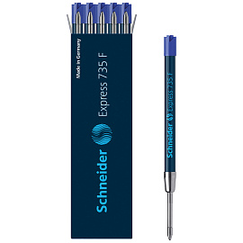 Стержень шариковый объемный Schneider "Express 735" синий, 98мм, 0,8мм фото Стержень шариковый объемный Schneider "Express 735" синий, 98мм, 0,8мм