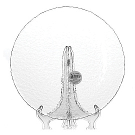 Тарелка десертная, 190 мм, стекло, PASABAHCE "ХЕЙЗ", 10377СЛ1