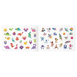 Альбом с наклейками ТРИ СОВЫ "100 наклеек. Для мальчиков", А5, 100шт.