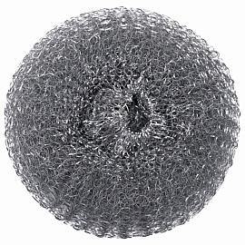 Губка (мочалка) металлическая, сетчатая, 60 г, БОЛЬШАЯ, для посуды, гриля, плиты, LAIMA, 603105 фото Губка (мочалка) металлическая, сетчатая, 60 г, БОЛЬШАЯ, для посуды, гриля, плиты, LAIMA, 603105