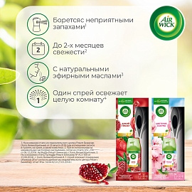 Автоматический освежитель воздуха Air Wick Freshmatic+сменный баллон Океанский бриз 250 мл