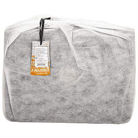 Портфель из натуральной кожи, 38х27х12 см, 2 отделения, замок с ключом, черный, 2-237