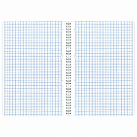 Тетрадь А4, 96 л., BRAUBERG, гребень, клетка, обложка картон, "Military", 404057