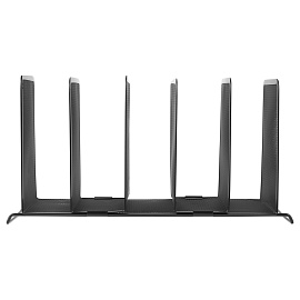 Лоток-сортер вертикальный СТАММ, металл, 5 секций, черный фото Лоток-сортер вертикальный СТАММ, металл, 5 секций, черный