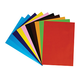 Картон цветной А4, Мульти-Пульти, 10л., 10цв., чистоцеллюлозный, в папке, "Приключения Енота