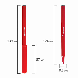 Фломастеры BRAUBERG "АКАДЕМИЯ", 12 цветов, вентилируемый колпачок, ПВХ упаковка, 151411 фото Фломастеры BRAUBERG "АКАДЕМИЯ", 12 цветов, вентилируемый колпачок, ПВХ упаковка, 151411