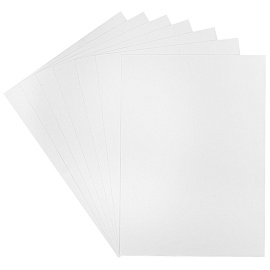 Картон белый А4, двуст., ArtSpace, 7л., мелованный, в папке