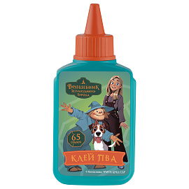 Клей ПВА Мульти-Пульти "Волшебник Изумрудного города", 65г фото Клей ПВА Мульти-Пульти "Волшебник Изумрудного города", 65г